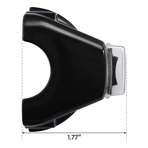 TCT-MOTORPARTS Black Clutch Bracket Control Switch Button Fits for Harley Touring Electra Glide