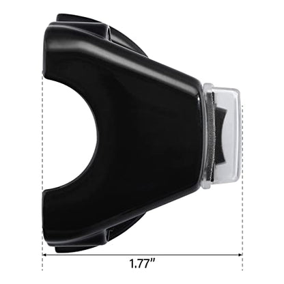 TCT-MOTORPARTS Black Clutch Bracket Control Switch Button Fits for Harley Touring Electra Glide