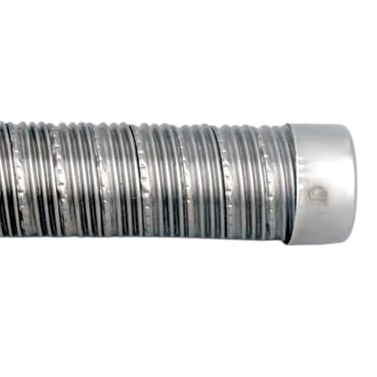 1Pack Inner Diameter 22mm/24mm Dual-layer Car Heater Exhaust Pipe Air Diesel Parking Heater Exhaust Hose Line For Webasto Eberspacher With Camps - size: Length:100cm, style: Inner Diameter: 24mm(0.94in)