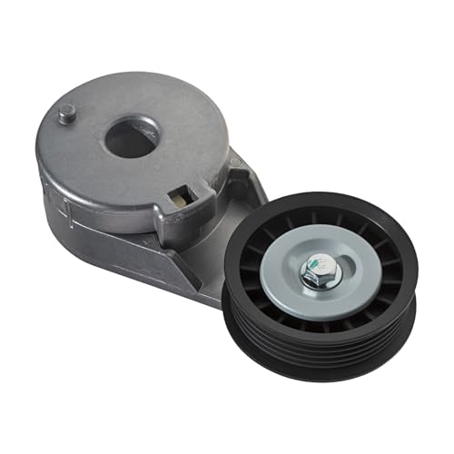 TUCAREST 38104 (For 3.4L 207Cid/3.5L 213Cid) Drive Belt Tensioner Pulley Assembly Fit For 02-07 Bu-ick Rendezvous /05-09 Chevy Equinox, 97-03 Malibu /99-04 Alero /99-05 Po-ntiac Montana [# 12563083]