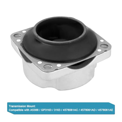 Engine Motor & Transmission Mount Kit Replacement for Chrysler 300 Dodge - size: 3PCS-Compatible with OE#A5388 A5390