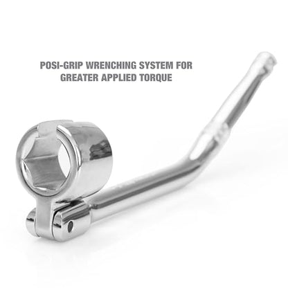 OEMTOOLS 7/8" (22MM) O2 Sensor Wrench for Ford 4.6 and 5.4 Engines - style: Oxygen Sensor Swivel Wrench