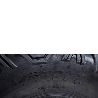MASSFX 26x9-12 Front & 26x11-12 Rear ATV Tire Set 6-Ply 1/2" Tread 4-Pack