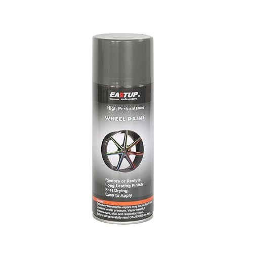 Premium Gray Wheel Paint - Brilliant Finish, High Durability, Fade-resistant, Quick Drying Rim Coating - color: 06#83-Brown Gray