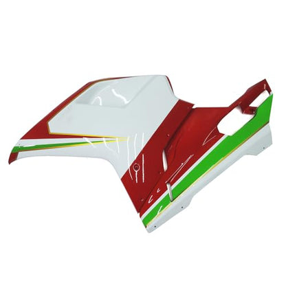 White Red Green Fairings Body Work Cover Panel Kit Fit for Ducati 1098/848/1198 2007-2012 2008 2009 2010 2011 Motorcycle Injection Fairing Plastic Cowling Hull Frame Kits - color: White Red Green