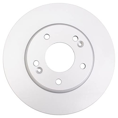 TRQ Front & Rear Disc Brake Coated Rotor Kit - style: BRA24835
