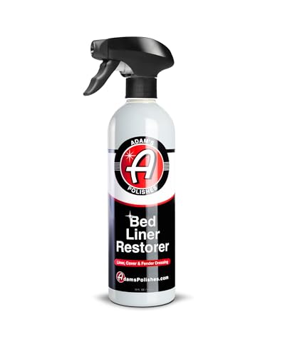 Adam's Polishes Bed Liner Restorer 16oz Truck Bed Cleaner with UV Protection | Safely Works On Automotive Exterior Plastics
