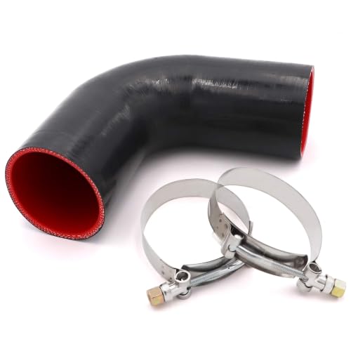 90 Degree Elbow Coupler Silicone Hose 4-Ply ID 3-inch(76mm) - size: 3 Inch
