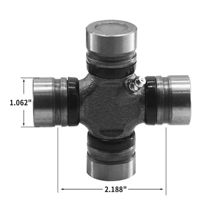 Drive Shaft Universal Joint 5-260X for 1310 Series Wheel Joint (1310WJ Series) 1.062" x 2.188" Inside Snap Ring Type Greaseable U Joint
