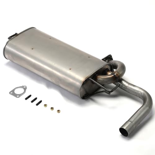 Exhaust Muffler for 11-21 Mitsubishi Outlander Sport 2.0/2.4L, E36H - size: 2011-2019 OUTLANDER Sport 2.0L/2.4L
