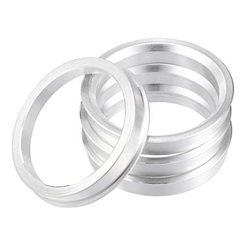 X AUTOHAUX 4pcs OD 64.1mm to ID 54.1mm Aluminum Alloy Car Auto Hub Centric Rings Wheel Bore Center Spacer Replacement - size: 64.1mm-54.1mm