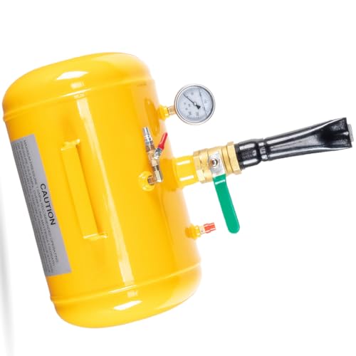 5 Gallon Tire Bead Seater Tank, Yellow - color: Yellow