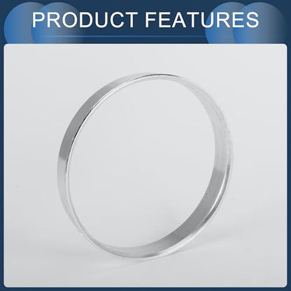 Hub Centric Rings, 65.1mm ID to 67.1mm OD Vehicle Wheel Hubrings Aluminum Alloy, 4 Pcs - size: 65.1mm to 67.1mm
