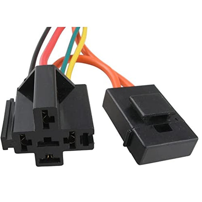Transmission Oil Cooler Radiator Dual Electric Fan In-Line Coolant Hose Thermostat Switch Wiring Kit Car Truck (180'F On - 165'F Off, 8AN) - color: 180'F On - 165'F Off, size: 8AN