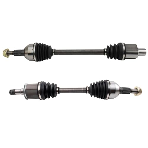 TRQ Front Driver and Passenger Side CV Axle Assembly Set 2 Piece - style: CSA36523
