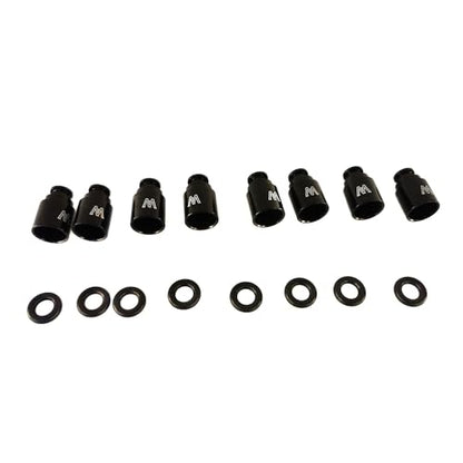 8PCS Injector Top Hats Spacers For GM Truck TBSS NBSS Manifold 6.2L 6.0L 5.3L