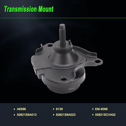 Engine Motor Mount Compatible with 02-06 CR-V 2.4L Auto Transmission - size: 2002-2006 CR-V 2.4L