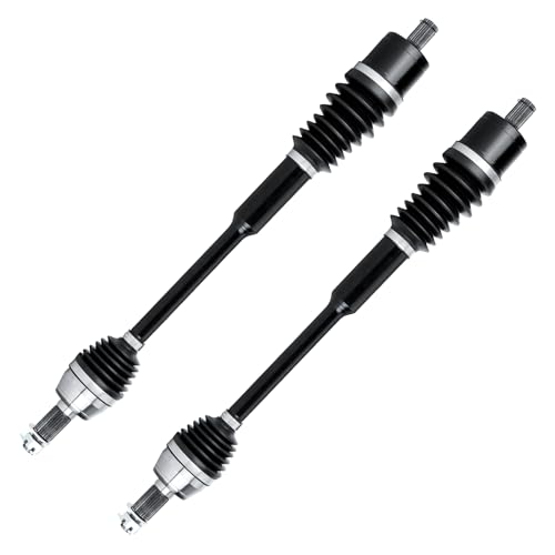 Front Left/Right Heavy Duty CV Axle for Polaris Ranger 900 Crew/XP 2013-2019(Non diesel versions, MUD), Ranger XP 1000 Crew EPS 2017-2020(Non HL), RZR S/4 800 2010-2014, Replace for 1332637, 2 Pcs - size: 2*Front Heavy Duty Axle
