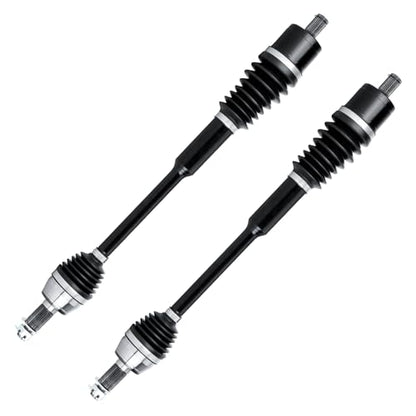 Front Left/Right Heavy Duty CV Axle for Polaris Ranger 900 Crew/XP 2013-2019(Non diesel versions, MUD), Ranger XP 1000 Crew EPS 2017-2020(Non HL), RZR S/4 800 2010-2014, Replace for 1332637, 2 Pcs - size: 2*Front Heavy Duty Axle