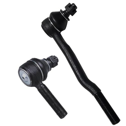 4 Pcs Front Inner and Outer Tie Rod End ES2376 ES3192 - size: ES2376 ES3192