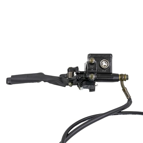 AlveyTech Rear Brake Caliper Assembly for Coleman AT125-EX & AT125-UT ATVs - Rear Brake Assembly for 4 Wheeler, ATV, Quad, Off Road Vehicle, Mini Bike, Dirt Bikes, Replacement Pads
