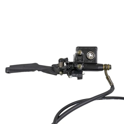 AlveyTech Rear Brake Caliper Assembly for Coleman AT125-EX & AT125-UT ATVs - Rear Brake Assembly for 4 Wheeler, ATV, Quad, Off Road Vehicle, Mini Bike, Dirt Bikes, Replacement Pads