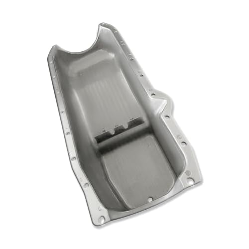 Finned Polished Oil Pan for Chevy SBC 305 5.0L 350 5.7L 1986-2002 - color: Polished, size: 1986-2002 SBC