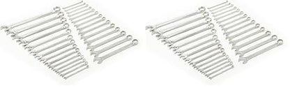 GEARWRENCH 28 Piece Combination Wrench Set, 6 Point, SAE & Metric, 81923 (Pack of 2) - size: SAE/Metric (Pack of 2)