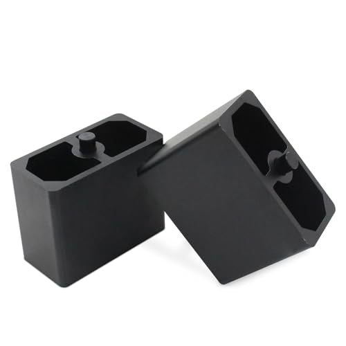 4 Inch Universal Billet Aluminum Leaf Spring Lowering Block Kit - size: 4 Inch