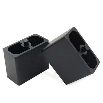 4 Inch Universal Billet Aluminum Leaf Spring Lowering Block Kit - size: 4 Inch
