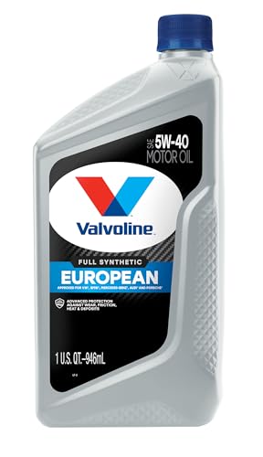 Valvoline - VV966-CS 5W-40 MST SynPower Full Synthetic Motor Oil - 1qt (Case of 6) (VV966-6PK) - size: 1 QT, Pack of 6, style: European Vehicle
