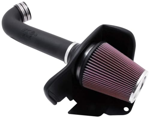 K&N Cold Air Intake System: High-Flow Air Filter, Increase Performance & Towing: Compatible with 2011-2023 Dodge/Jeep Durango, Grand Cherokee, 57-1563 - style: 50 State Legal