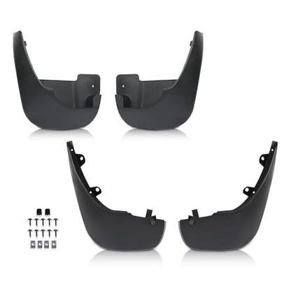 PIT66 Mud Flaps Fit Land Rover Range Rover Sport 2014-2016 w/Running Boards - size: Fit Range Rover 2014-2016