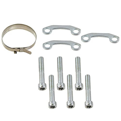 TRQ Front Forward Driveshaft CV Joint Rebuild Kit 4WD
