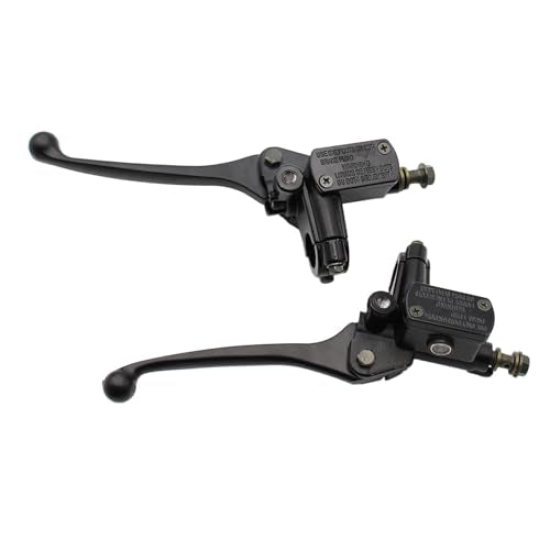 Left + Right 8mm Brake Master Cylinder Lever Mirror Hole for GY6 50cc 125cc 150cc 250cc Scooter Moped