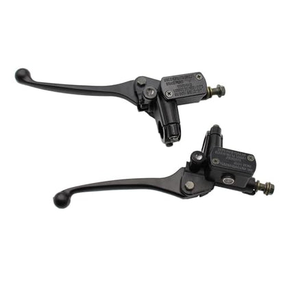 Left + Right 8mm Brake Master Cylinder Lever Mirror Hole for GY6 50cc 125cc 150cc 250cc Scooter Moped