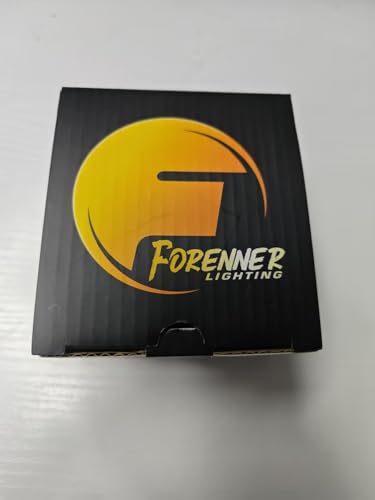 FORENNER Upgraded H11 Light Bulbs, 36000LM 900% Ultra Brightness, 6500K Cool White H9 H8 H16 Accessory Light Kits, 1:1 Mini Size, 10-Year Lifespan, Play-N-Plug, Pack of 2 - size: H11