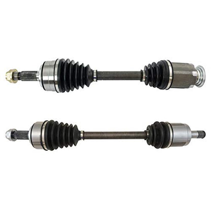 TRQ Front 2 Piece CV Axle Shaft Assembly Set - style: CSA72815