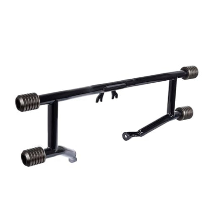 Advanblack Protek Two Step Highway Peg Crash Bar with CNC Slider Fit for 2014-2025 Harley Touring Road Glide Street Glide Electra Glide – Engine Guard Performance Upgrade (Bronze CNC) - color: Bronze CNC