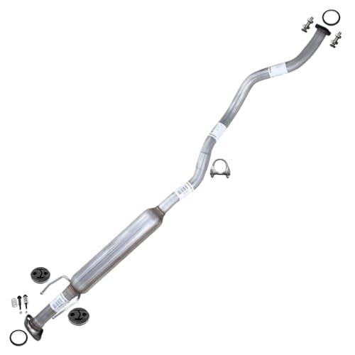 Northeastern Exhaust | Stainless Steel Resonator Pipe Compatible for Nissan Versa 2007-2012 1.8L | Nissan Versa 2009-2011 1.6L | Free Gaskets, Hangers, Clamp, and Spring Bolt Kit Included