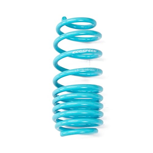 Godspeed LS-TS-HA-0027-B Traction-S Performance Lowering Springs, Reduce Body Roll, Improved Handling, Set of 4, compatible with Honda Civic Non-Si (FE/FL) 2022-26