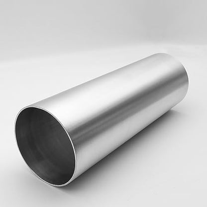 AC PERFORMANCE 5" Straight Aluminum Intercooler Air Intake Tube - color: Silver 0, size: 5" (127mm)