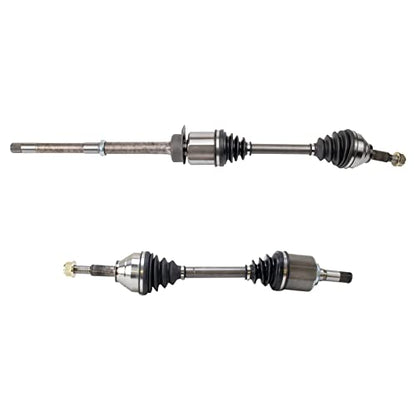 TRQ Front Driver and Passenger Side CV Axle Assembly Set 2 Piece - style: CSA70804