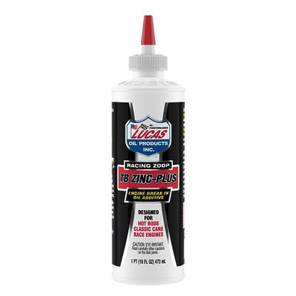 Lucas Oil 10063 Engine Break in Oil Additive w/TB Zinc Plus - 16 Ounce