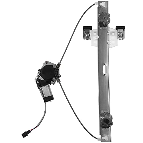 A-Premium Rear Driver and Passenger Side Power Window Regulator with Motor - style: Rear Driver+Passenger (LH+RH)