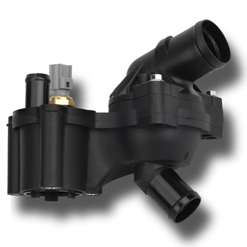 BRTEC 902-860 2L2Z8592AA Coolant Thermostat Housing Assembly 2007-2010 for Ford Explorer Sport Trac,2002-2010 for Ford Explorer,2002-2010 for Mercury Mountaineer