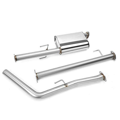 Auto Dynasty 2.4" Round Catback Exhaust System For 2013-2015 Toyota Tacoma
