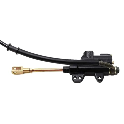 PRO BAT 15mm Hydraulic Rear Disc Brake Caliper System w/Brake Pad Kit - color: Golden, size: 15mm