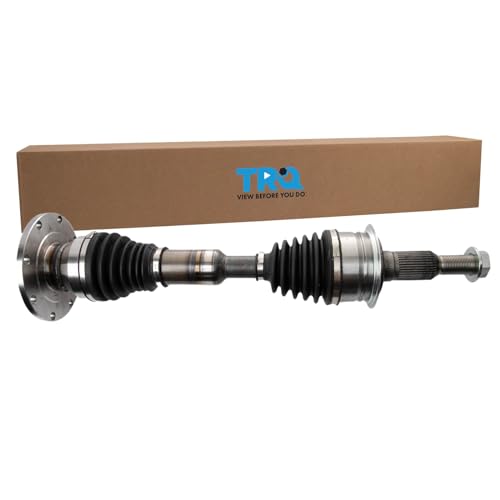 TRQ Driver or Passenger Side Heavy Duty CV Axle Shaft Assembly - style: CSA34498