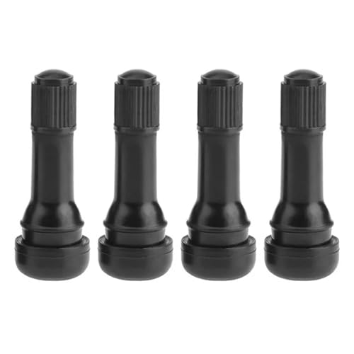 Generic TR438 Valve Stem Compatiable with Mercedes-Benz (4), BLACK - size: 4